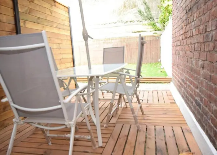 Appartement Hyper Centre - Wifi - Terrasse - Tramway - Lerelaisdodile2 Valenciennes